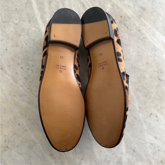 GUCCI NWT LOAFERS 1953 STYLE LEOPARD FUR BRAND NEW SIZE:9 - Picture 5 of 6